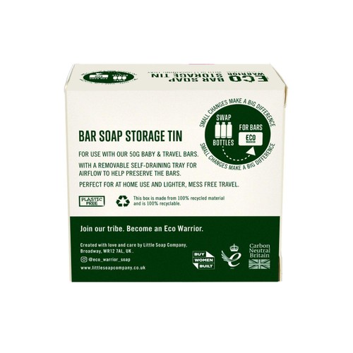 Eco Warrior Round Bar Soap Tin thumbnail 2
