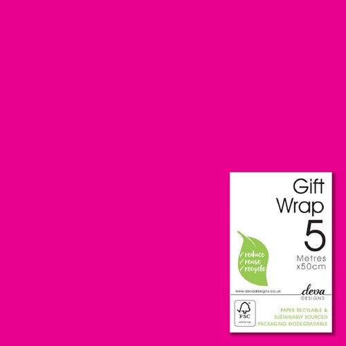 Pink Gift Wrap Roll thumbnail 2