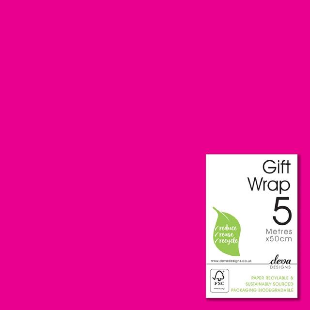 Pink Gift Wrap Roll thumbnail 2