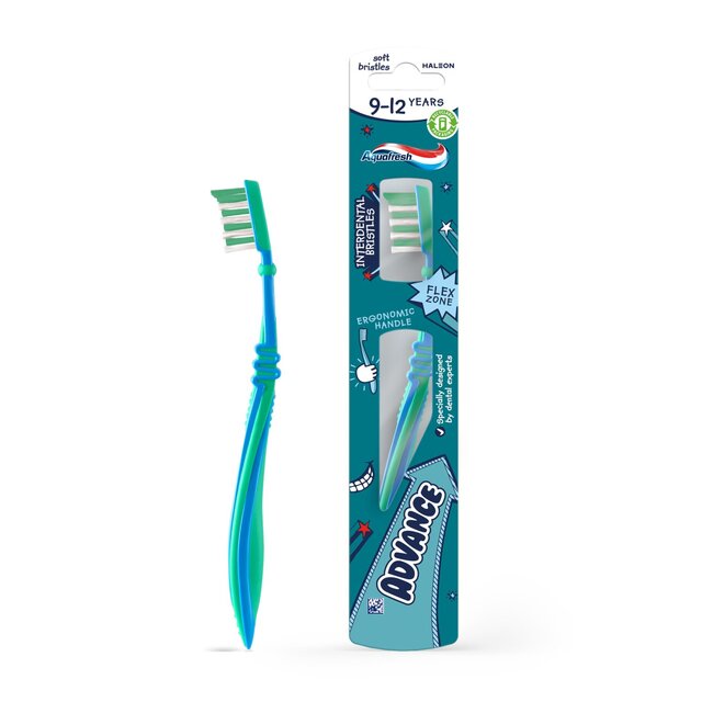Aquafresh Advance 9-12 Years Kids Soft Toothbrush