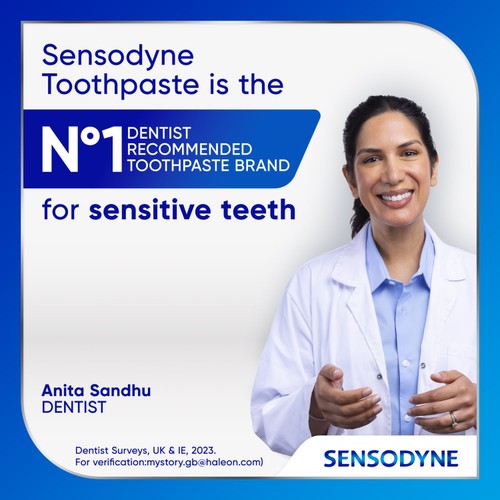 Sensodyne Cavity + Sensitivity Toothpaste, 75ml thumbnail 4