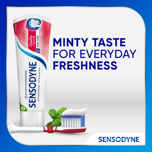 Sensodyne Cavity + Sensitivity Toothpaste, 75ml thumbnail 6