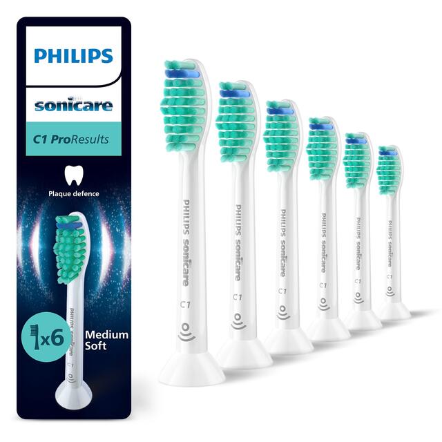 Philips Sonicare C1 ProResults Brush Head, 6 Pack