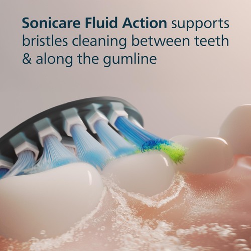 Philips Sonicare C3 Premium Plaque Defence Brush Head, Black, 2+1 Pack thumbnail 5
