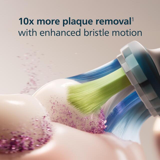 Philips Sonicare C3 Premium Plaque Defence Brush Head, Black, 2+1 Pack thumbnail 3