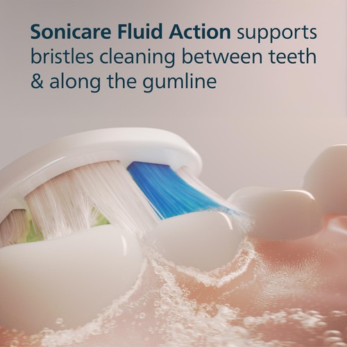 Philips Sonicare W2 Optimal White Brush Head, White, 2+1 Pack thumbnail 5