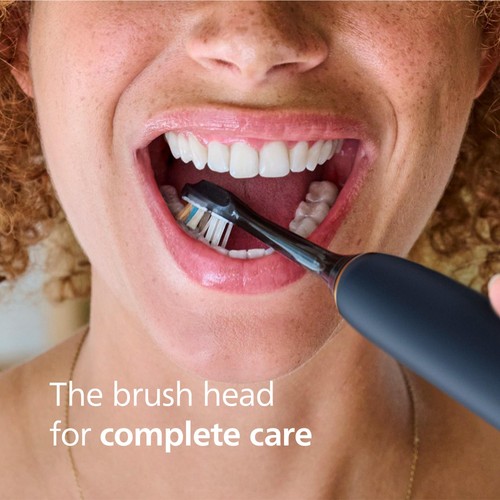 Philips Sonicare Genuine A3 Premium All-in-One Brush Head, Black, 2+1 Pack thumbnail 2