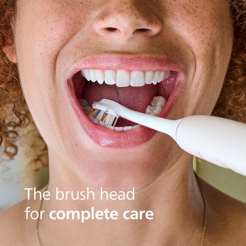 Philips Sonicare Genuine A3 Premium All-in-One Brush Head, White, 2+1 Pack thumbnail 2