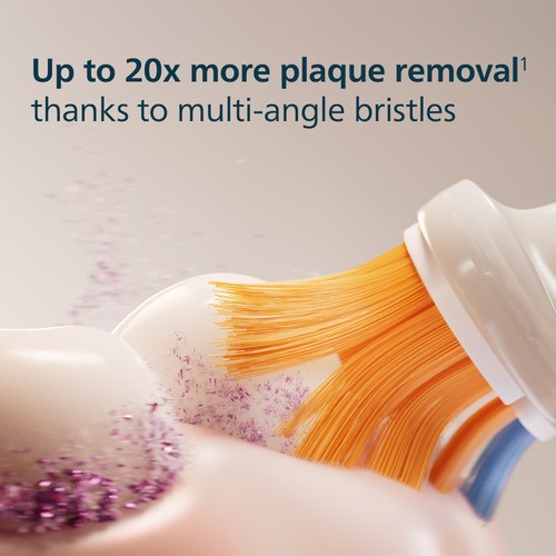 Philips Sonicare Genuine A3 Premium All-in-One Brush Head, White, 2+1 Pack thumbnail 3