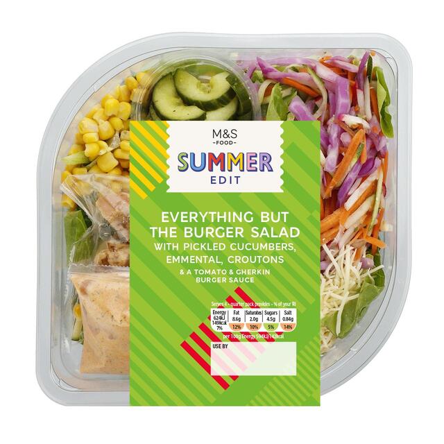 M&S Everything But The Burger Salad Bowl thumbnail 2