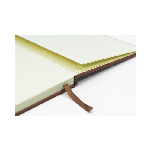 Sinclairs Silvine A5 Executive Soft Feel Notebook, 160 Pages, Tan thumbnail 4