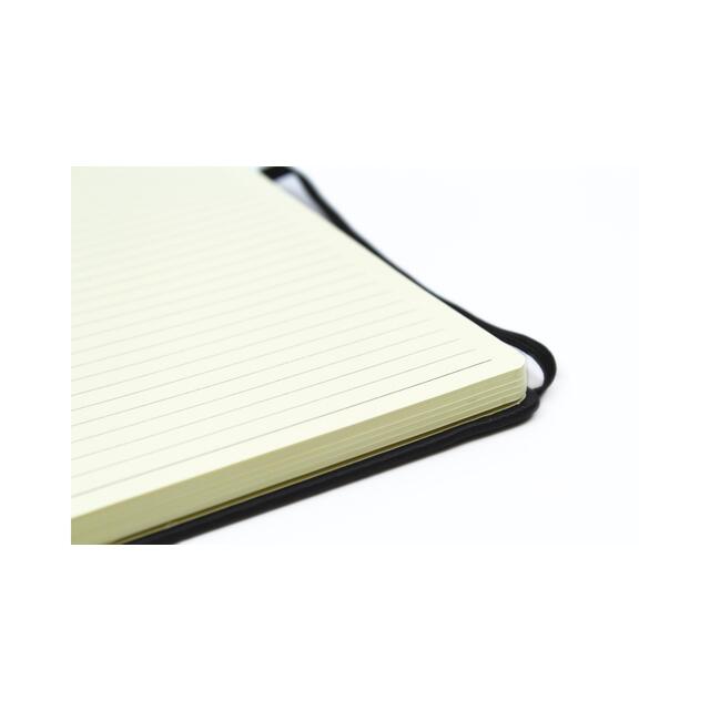 Sinclairs Silvine A5 Executive Soft Feel Notebook, 160 Pages, Black thumbnail 4