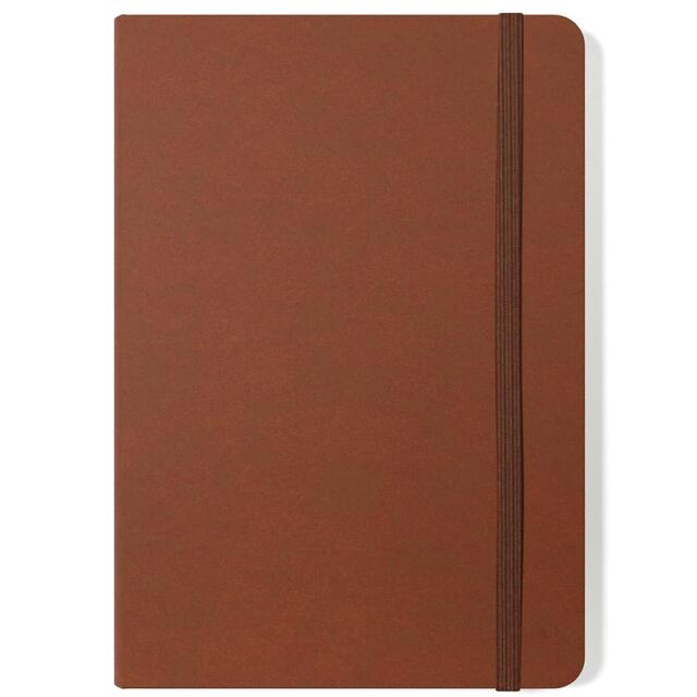 Sinclairs Silvine A4 Executive Soft Feel Notebook, 160 Pages, Tan thumbnail 2