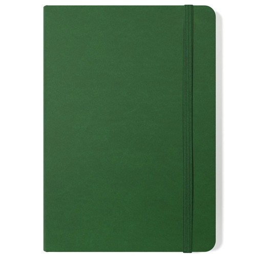 Sinclairs Silvine A4 Executive Soft Feel Notebook, 160 Pages, Green thumbnail 2