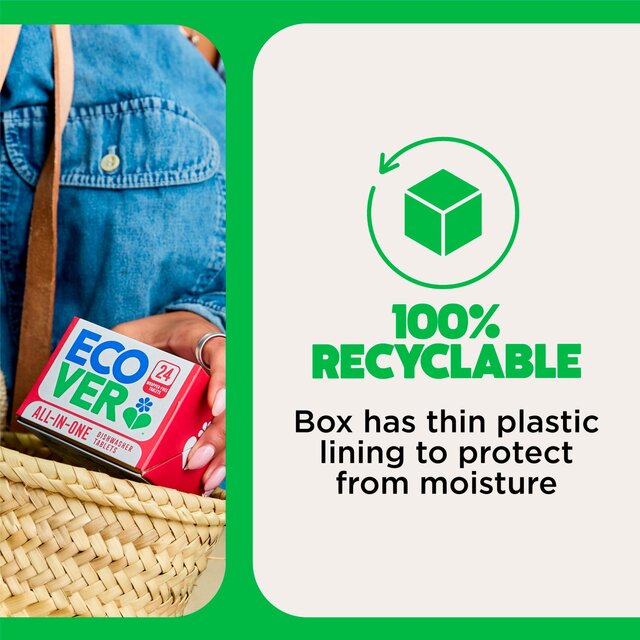 Ecover All-In-One Dishwasher Tablets, 45 Tablets thumbnail 7