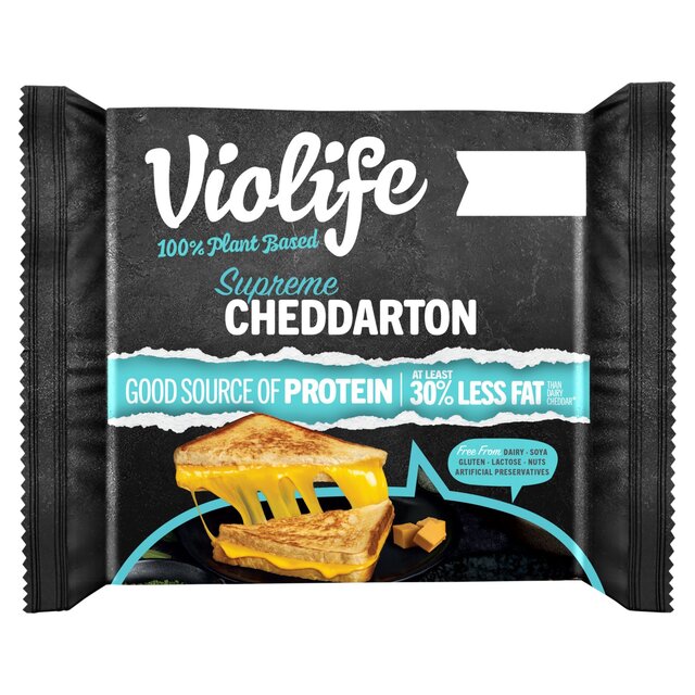 Violife Supreme Cheddarton Block With Protein thumbnail 2