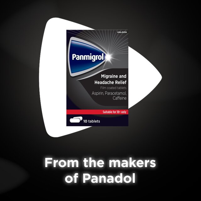 Panmigrol Migraine and Headache Relief Paracetamol Tablets thumbnail 7