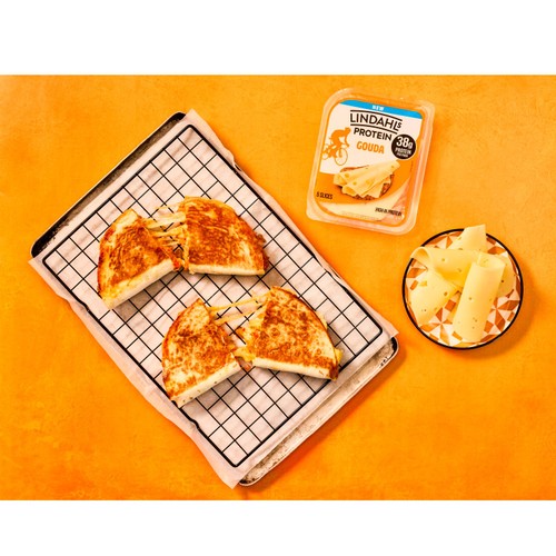Lindahls Protein Gouda Cheese Slices thumbnail 2