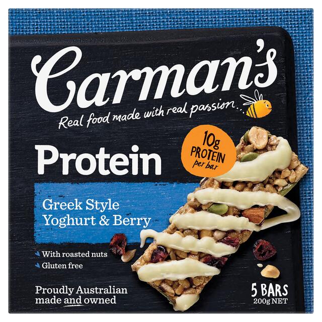 Carmans Kitchen Greek Yoghurt & Berry Protein Bar