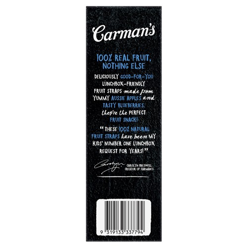 Carmans Kitchen Apple & Blueberry Fruit Straps thumbnail 2