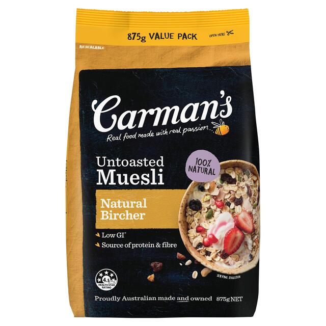 Carmans Kitchen Natural Muesli Bag