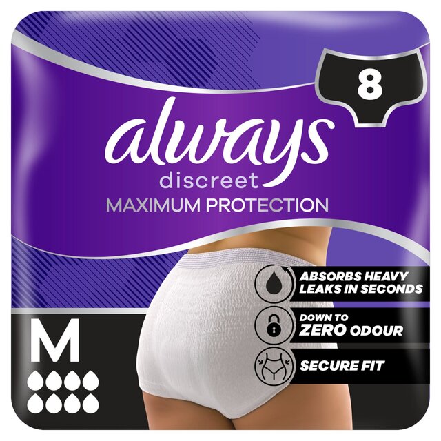 Always Discreet Heavy Adult Incontinence Pants , M thumbnail 7