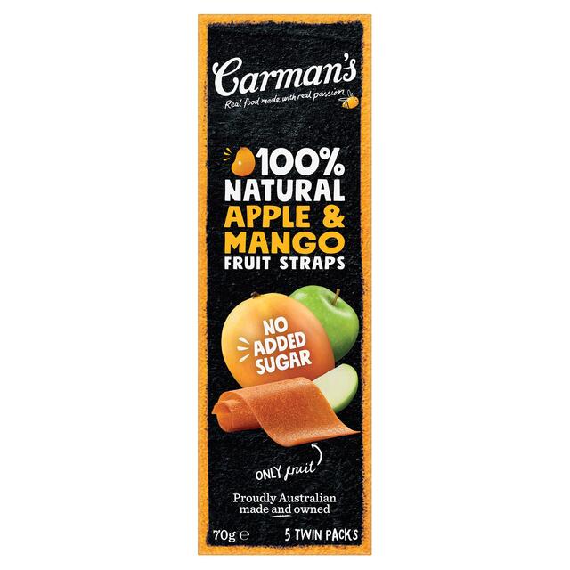 Carmans Kitchen Apple & Mango Fruit Straps