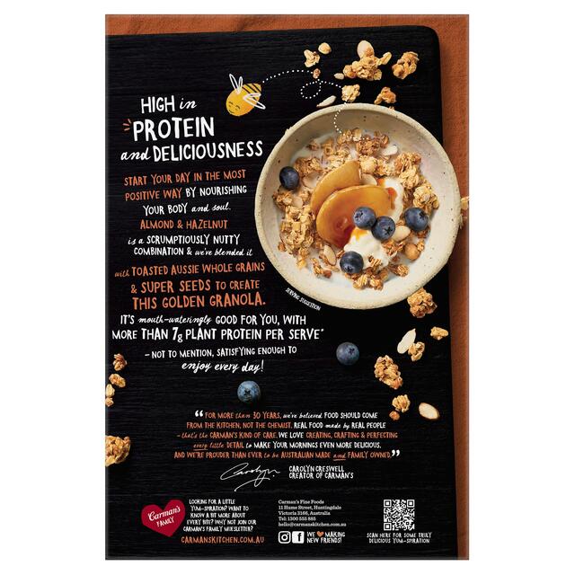 Carman's Kitchen Granola Protein Rich Almond & Hazelnut thumbnail 2