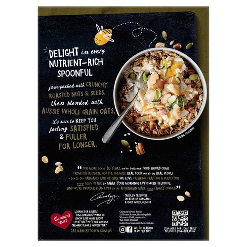Carmans Kitchen Original Muesli Box thumbnail 2