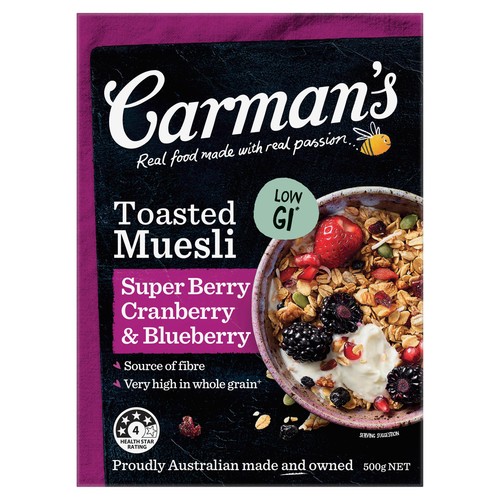 Carmans Kitchen Super Berry Muesli Box