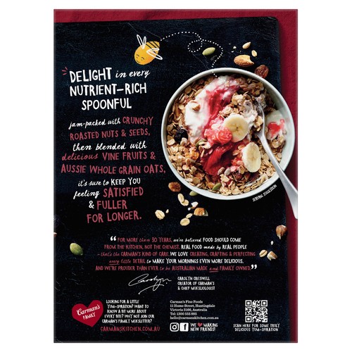 Carmans Kitchen Classic Fruit and Nut Muesli Box thumbnail 2