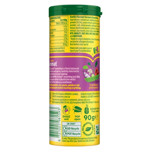 Knorr Aromat Garlic All Purpose Seasoning thumbnail 2