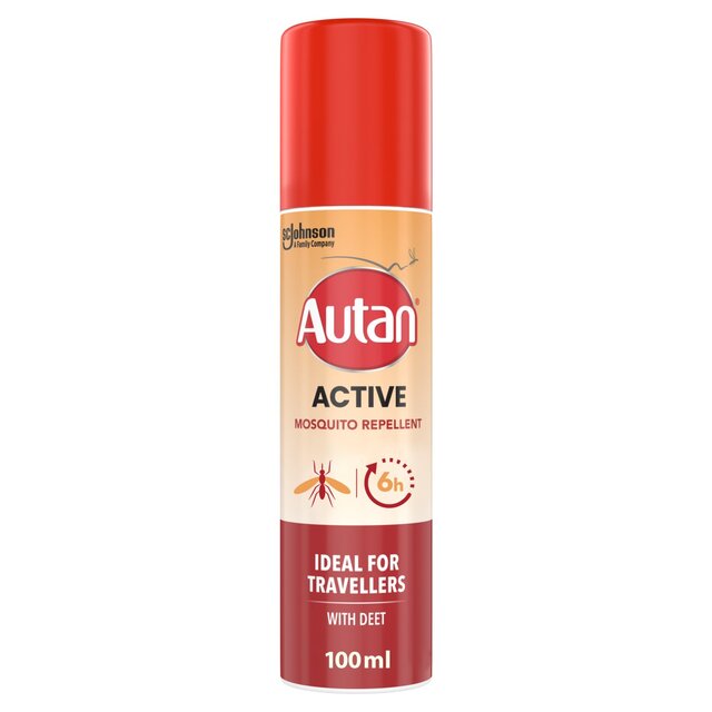 Autan Active 15% Deet Aerosol Spray Repellent