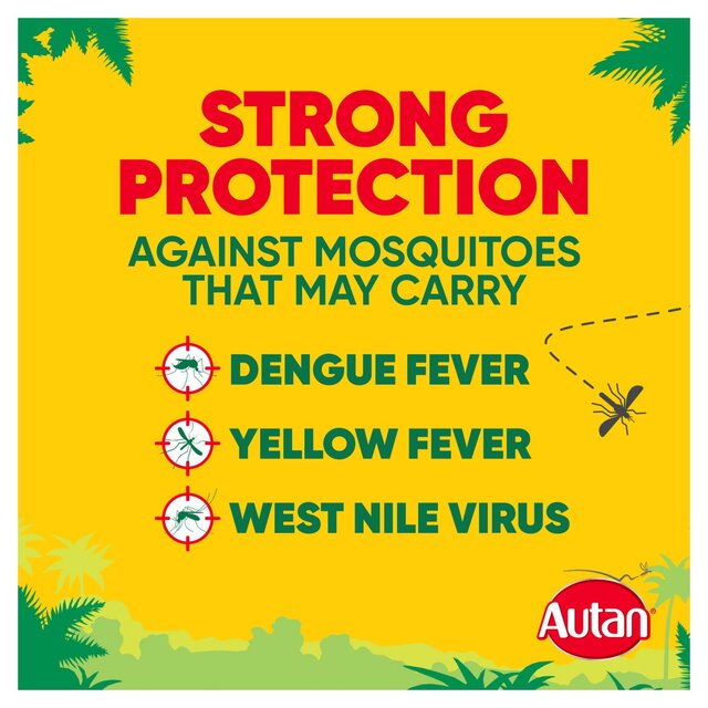 Autan Active 15% Deet Aerosol Spray Repellent thumbnail 4