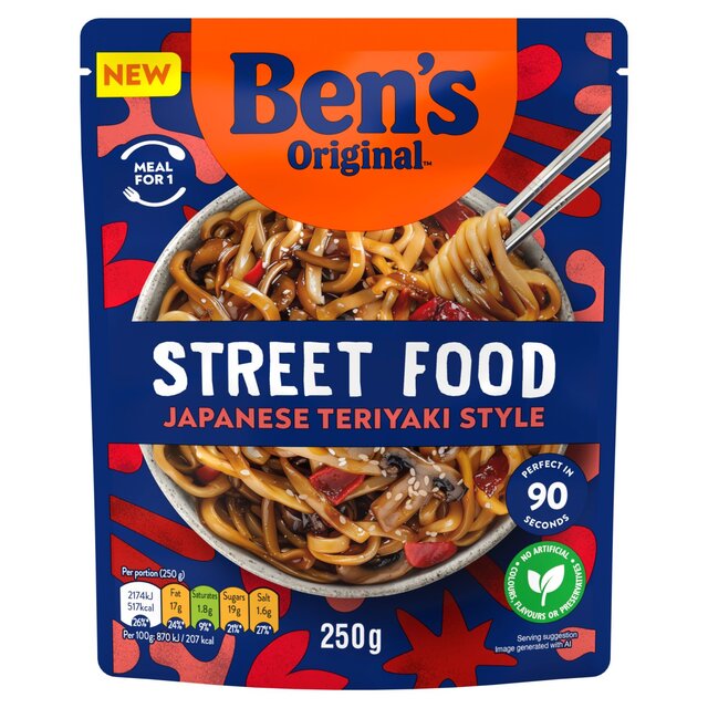 Ben's Original Street Food Japanese Sweet Teriyaki Style 250g