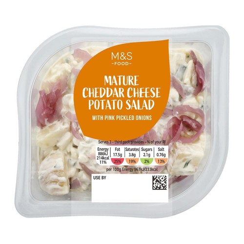 M&S Mature Cheddar Cheese Potato Salad thumbnail 3