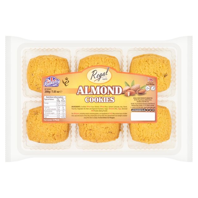 Regal Almond Cookies