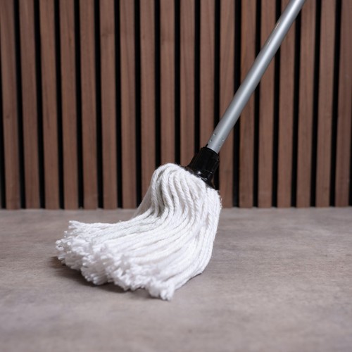 Addis Recycled Cotton Mop with Handle & Spare Replacement Refill Head thumbnail 4