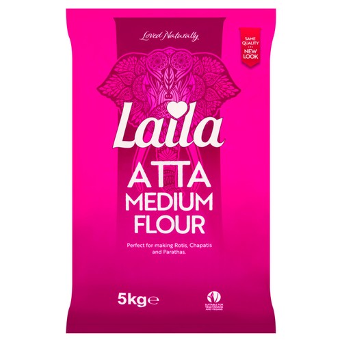 Laila Medium Atta Flour