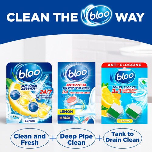 Bloo Lemon Toilet Blocks thumbnail 5