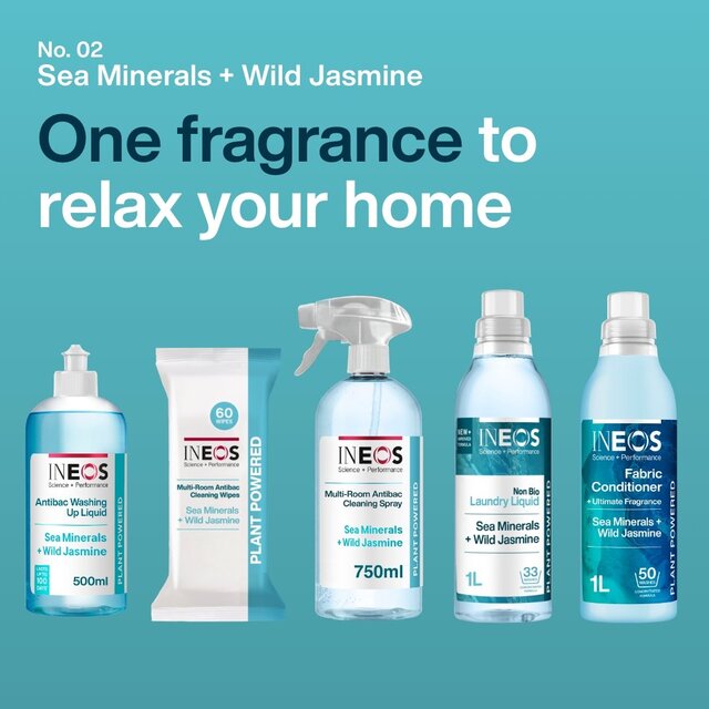 INEOS Non Bio Laundry Liquid Detergent Sea Minerals + Wild Jasmine thumbnail 10