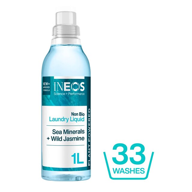 INEOS Non Bio Laundry Liquid Detergent Sea Minerals + Wild Jasmine thumbnail 7