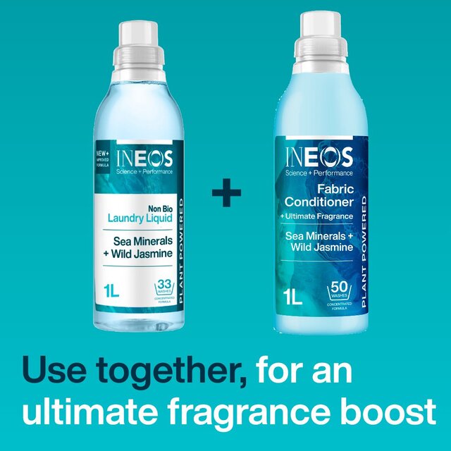 INEOS Non Bio Laundry Liquid Detergent Sea Minerals + Wild Jasmine thumbnail 9