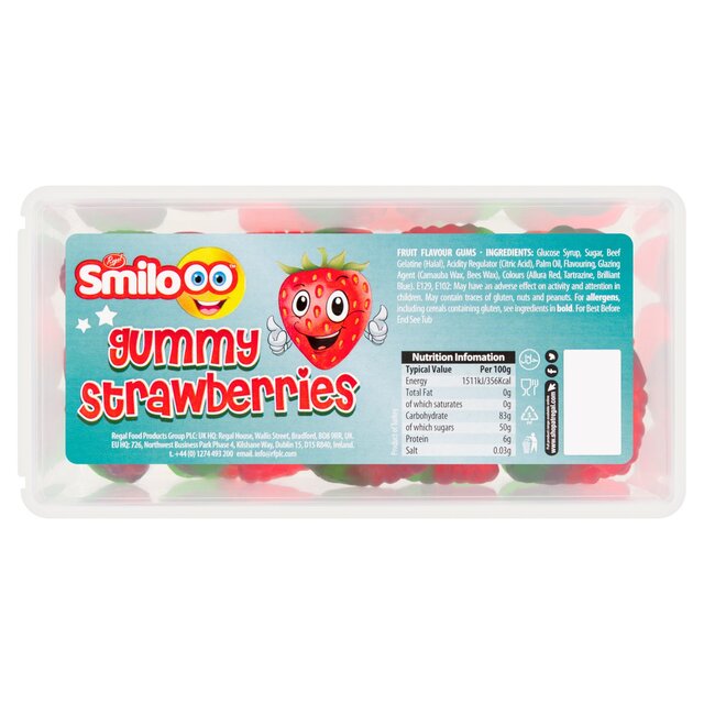 Regal Smiloo Gummy Strawberries