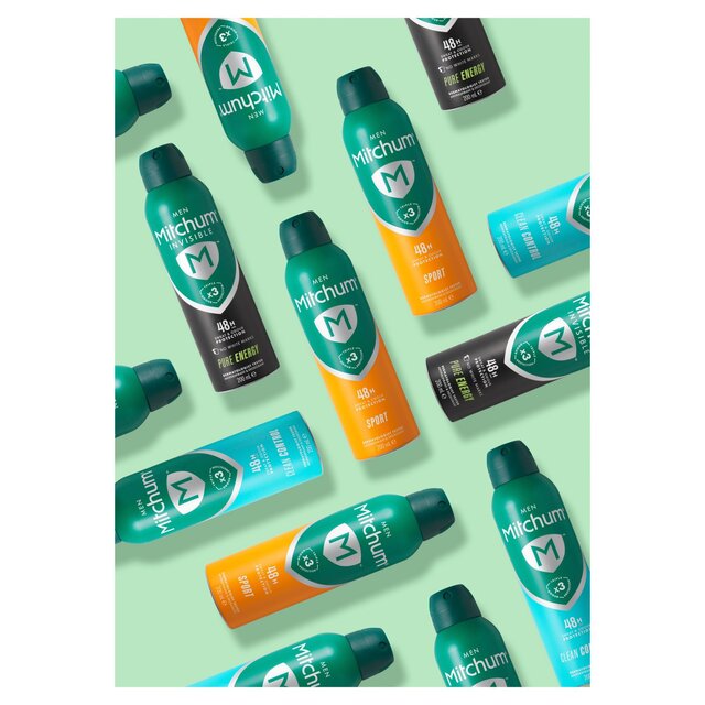 Mitchum Men Clean Control Anti-Perspirant & Deodorant, Aerosol thumbnail 4