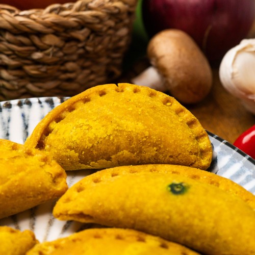 The Vegan Patty Lady Gluten Free Vegan Jamaican Curry Patties cocktail size thumbnail 3