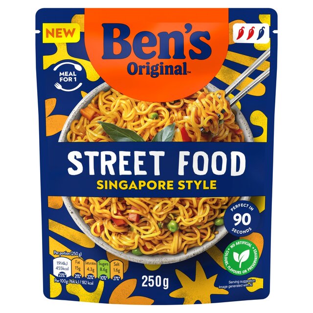 Ben's Original Street Food Singapore Style 250g