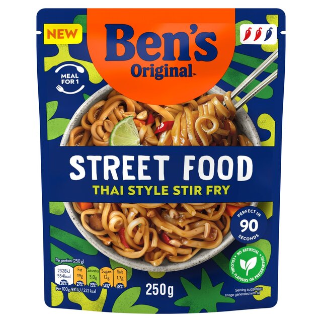 Ben's Original Street Food Thai Stir Fry Style 250g
