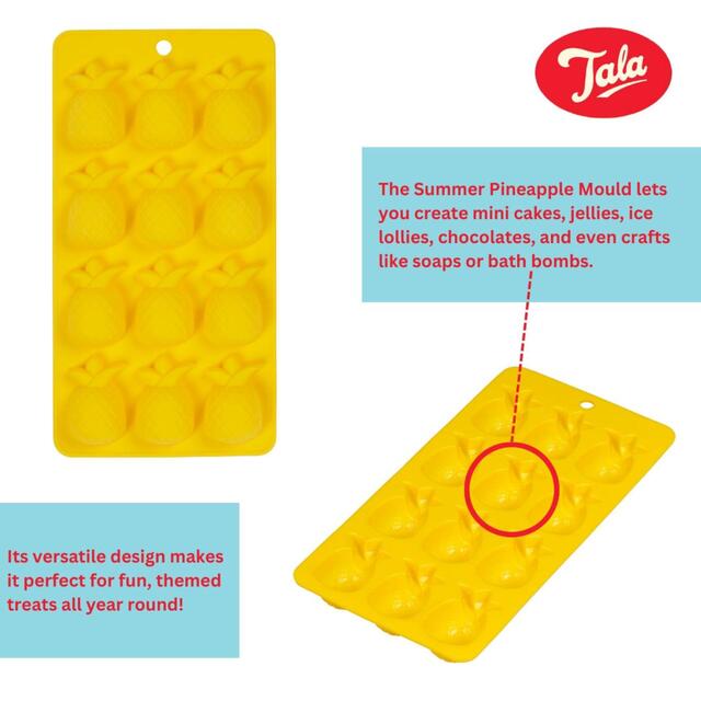 Tala 12 Hole Pineapple Ice Mould thumbnail 5