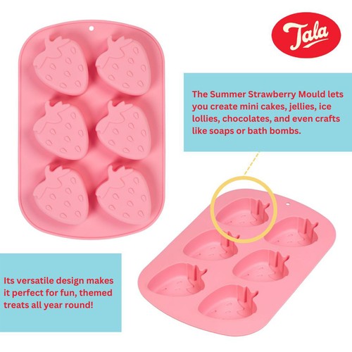 Tala 6 Hole Strawberry Ice Mould thumbnail 6